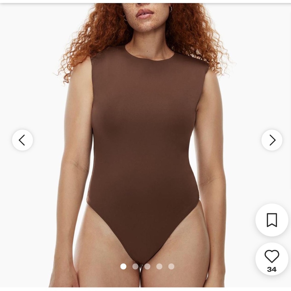 Aritzia babaton Contour Shoulder Pad Bodysuit